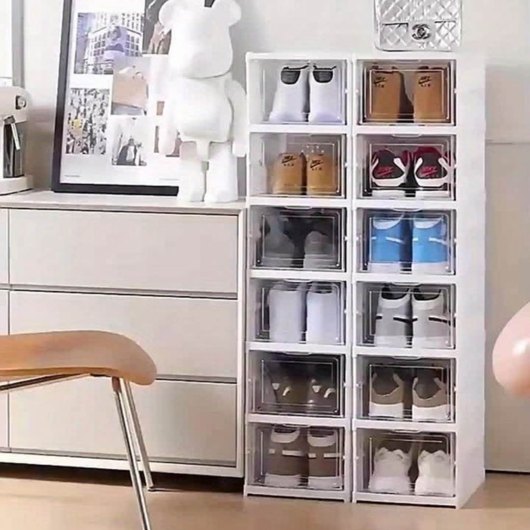 ORGANIZADOR DE ZAPATOS PLEGABLE 6 NIVELES